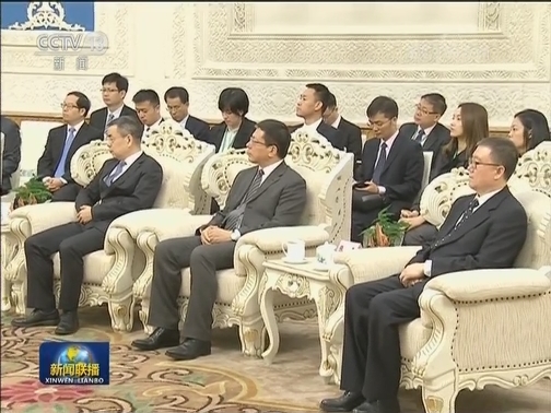 韩正会见澳门特别行政区立法会议员