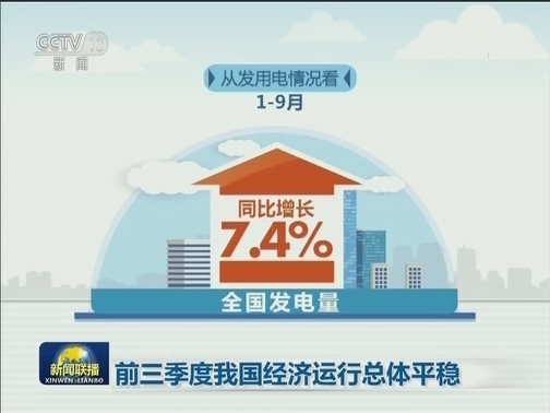 前三季度我国经济运行总体平稳