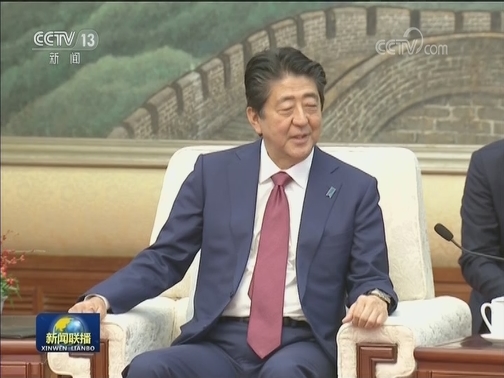 栗战书会见日本首相