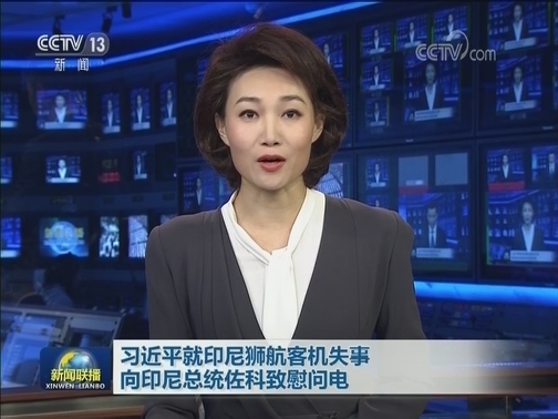 习近平就印尼狮航客机失事向印尼总统佐科致慰问电