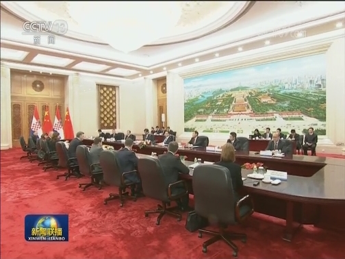 李克强会见克罗地亚总理