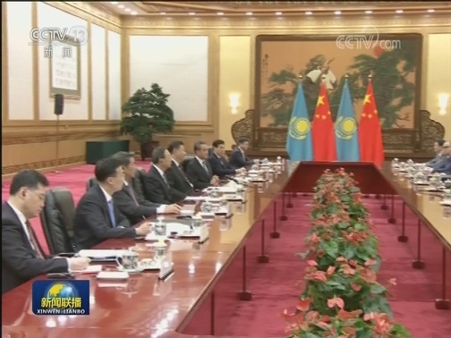 习近平会见哈萨克斯坦总理