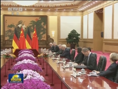 习近平同德国总统举行会谈