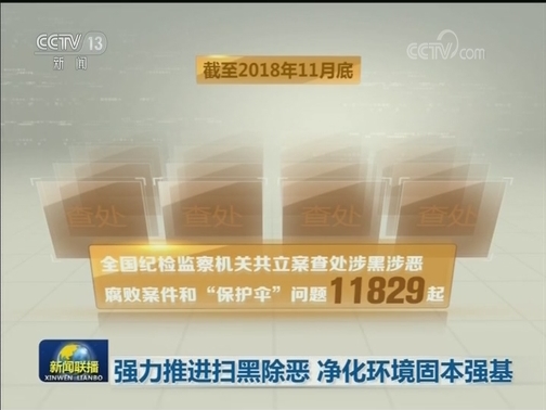 强力推进扫黑除恶 净化环境固本强基