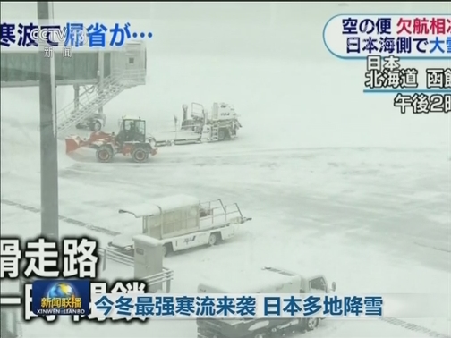 美国多地遭遇暴风雪 大量航班受影响