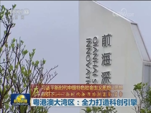 【在习近平新时代中国特色社会主义思想指引下——新时代 新作为 新篇章】粤港澳大湾区：全力打造科创引擎