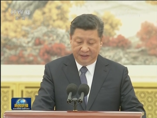 习近平在会见探月工程嫦娥四号任务参研参试人员代表时强调 为实现我国探月工程目标乘胜前进 为推动世界航天事业发展继续努力