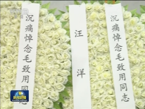 毛致用同志遗体在长沙火化