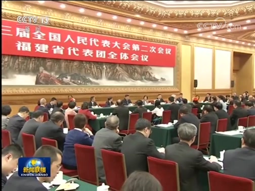 习近平参加福建代表团审议