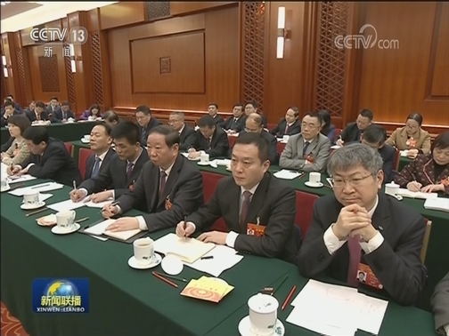 韩正参加安徽代表团审议