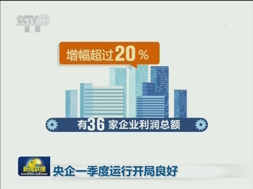 央企一季度运行开局良好
