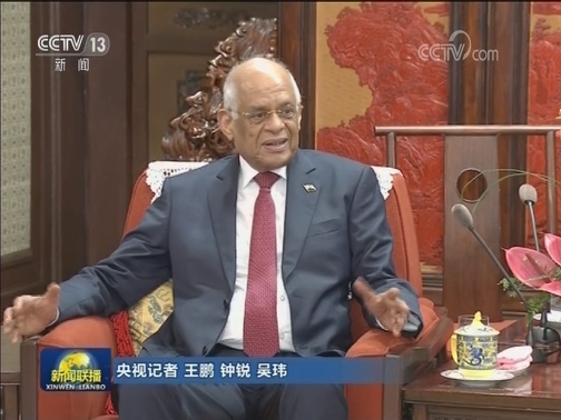 王岐山会见埃及议长