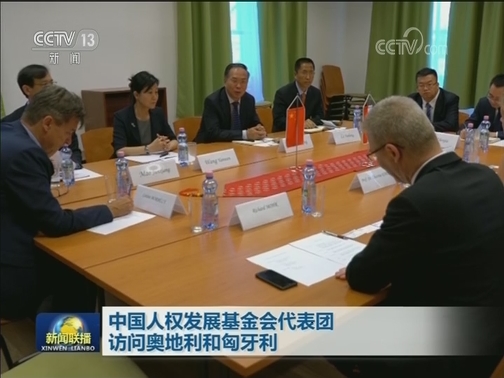 中国人权发展基金会代表团访问奥地利和匈牙利