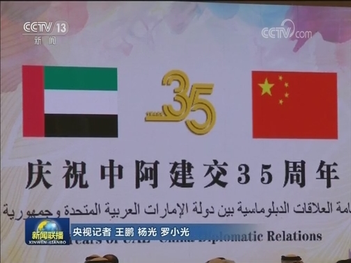 王岐山出席庆祝中国-阿联酋建交35周年招待会