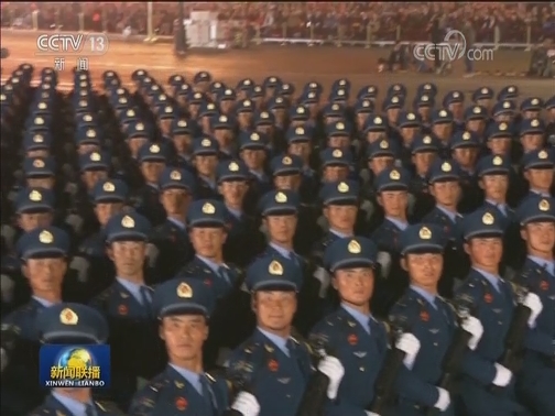 庆祝新中国成立70周年活动新闻中心专题集体采访介绍阅兵活动安排