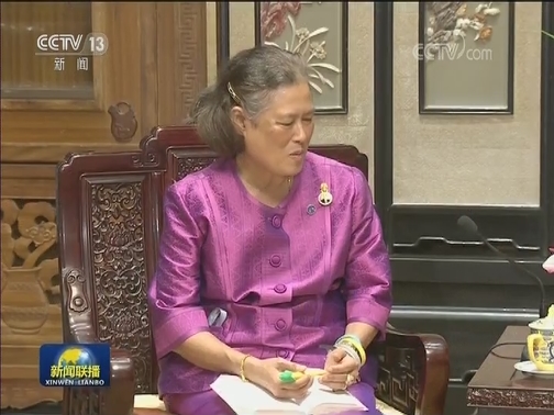 王岐山会见泰国公主