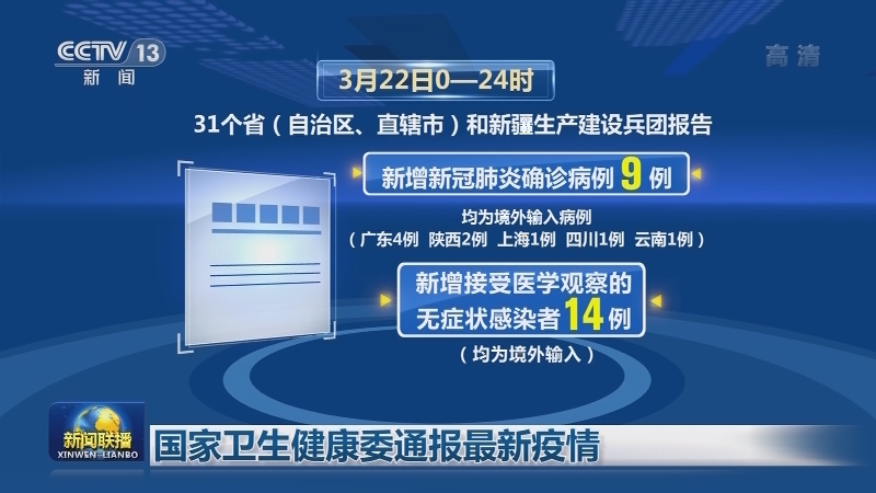国家卫生健康委通报最新疫情