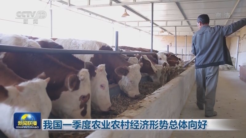 我国一季度农业农村经济形势总体向好