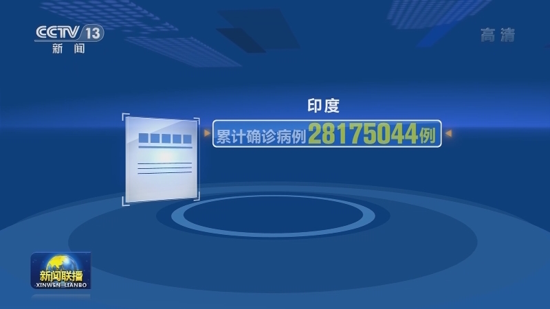 [视频]全球累计新冠确诊病例超1亿7005万例