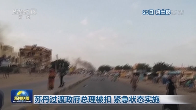 苏丹过渡政府总理被扣 紧急状态实施