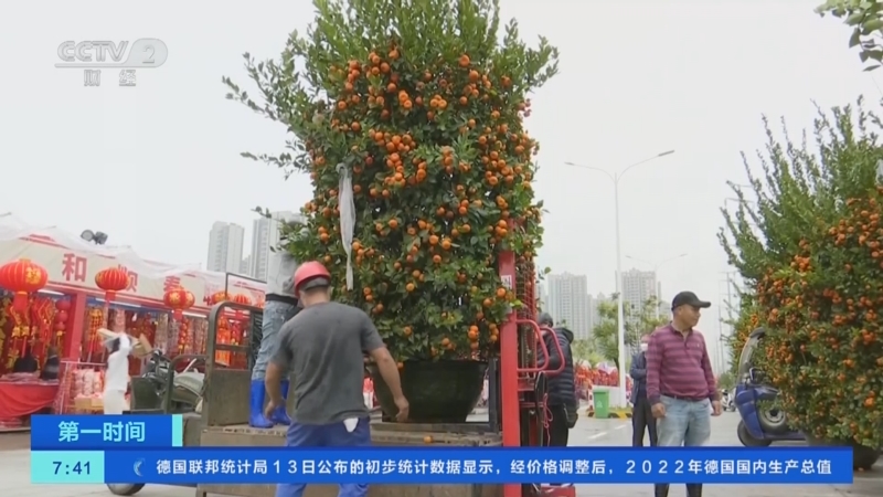 [第一时间]广东：年味渐浓 花市花艳人悦