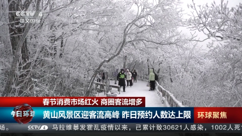 [今日环球]春节消费市场红火 商圈客流增多