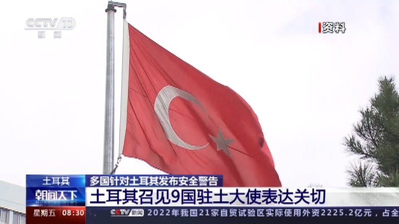 [朝闻天下]土耳其 多国针对土耳其发布安全警告 土耳其召见9国驻土大使表达关切
