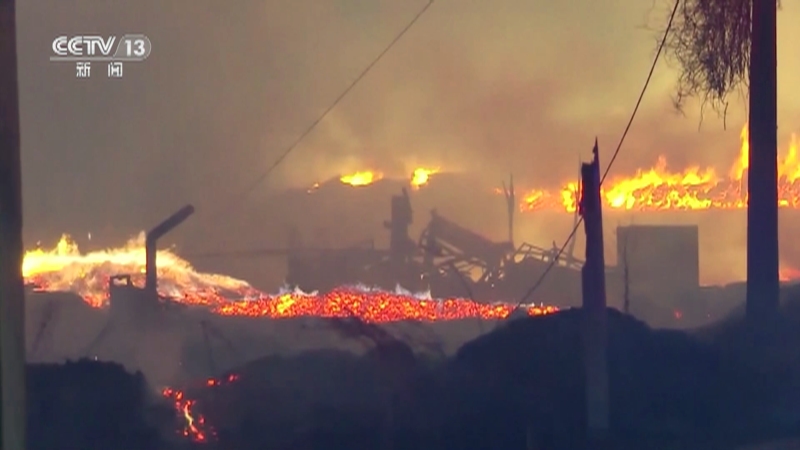 [朝闻天下]高温持续侵袭 智利南部山火已致4人死亡