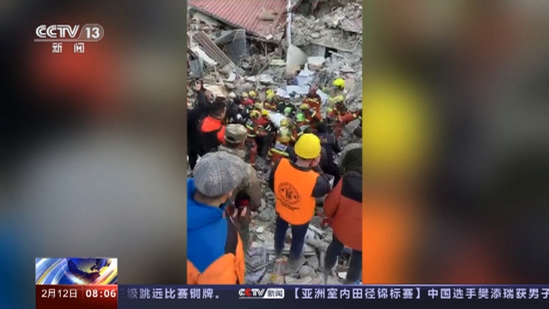[朝闻天下]关注土耳其强震 香港特区政府搜救队搜救出三名幸存者