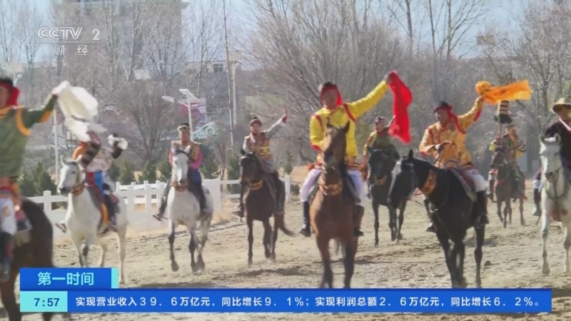 [第一时间]西藏拉萨举行民族传统马术表演庆祝藏历新年