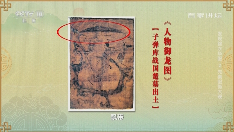 [百家讲坛]神秘的帛画之上 隐藏着哪些关于锦衣华服的关键线索