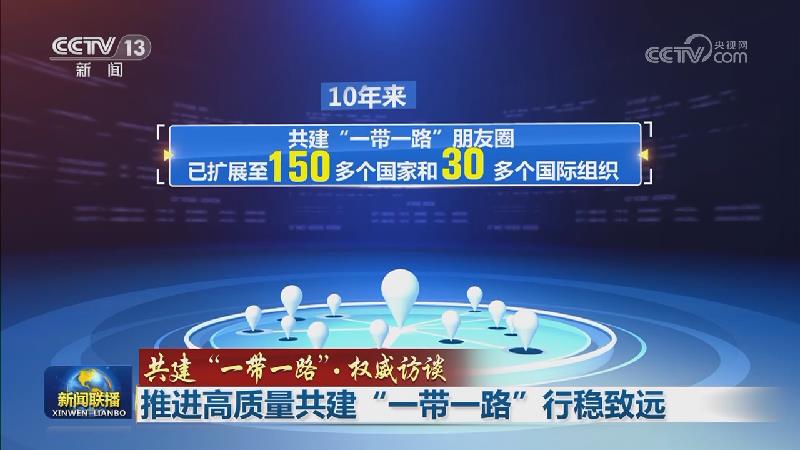 【共建“一带一路”·权威访谈】推进高质量共建“一带一路”行稳致远