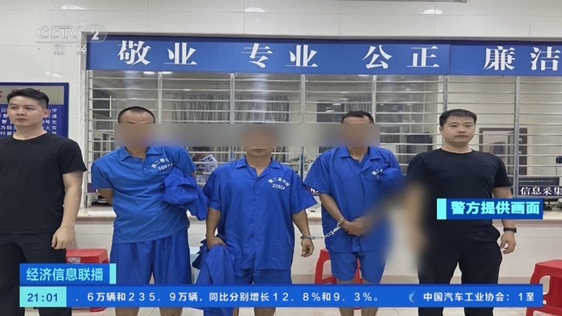 [经济信息联播]海南海口:吹管远程麻醉盗羊 3名嫌疑人被抓