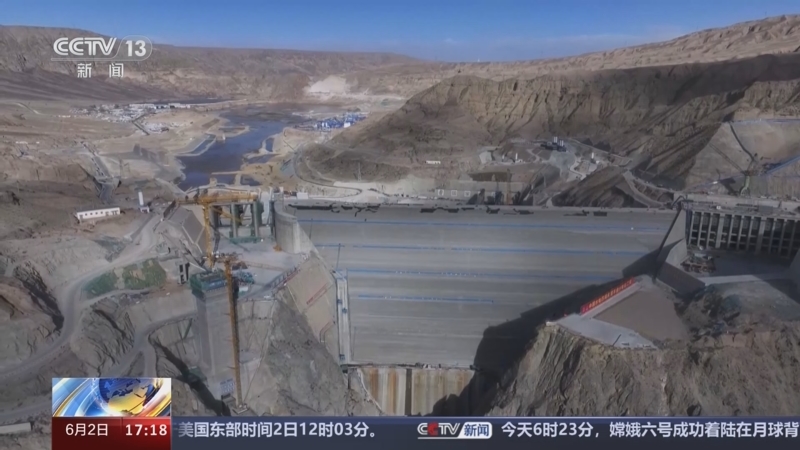 [新闻直播间]青海 羊曲水电站大坝主体完工