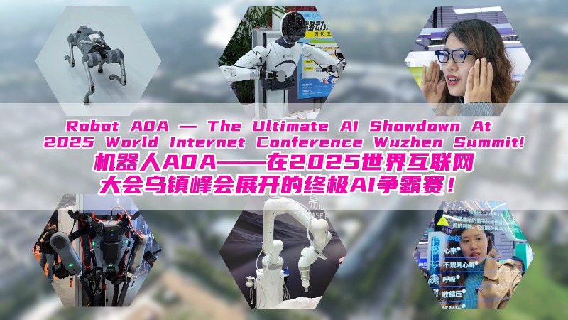 Robot AOA - The Ultimate AI Showdown At 2025 World Internet Conference Wuzhen Summit