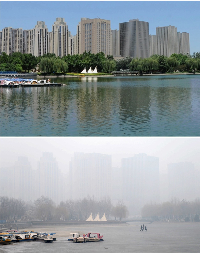 石家庄上半年空气质量一级优为0天 严重污染40天以上