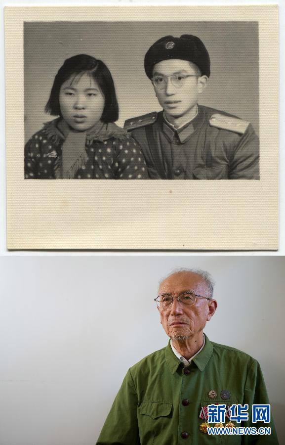 老照片带我们凝视"老兵不老"_新闻频道