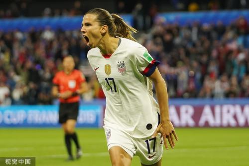 [高清组图]女足世界杯-美国2-0瑞典全胜晋级