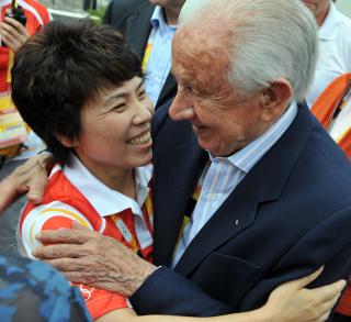 图经典回顾萨马兰奇中国的奥运红娘