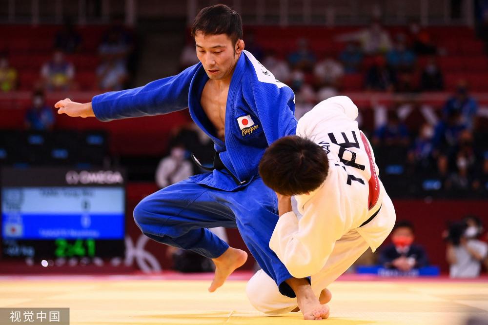 [图]奥运会柔道男子60公斤级 高藤直寿获得金牌