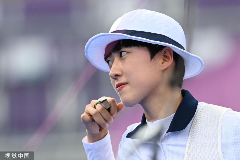 [图]奥运会射箭女子个人赛 韩国选手安山获得金牌