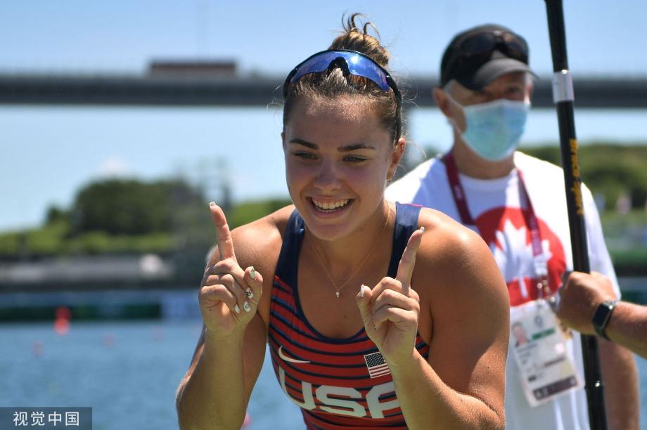 [图]女子200米单人划艇-美国选手夺金 林文君第六
