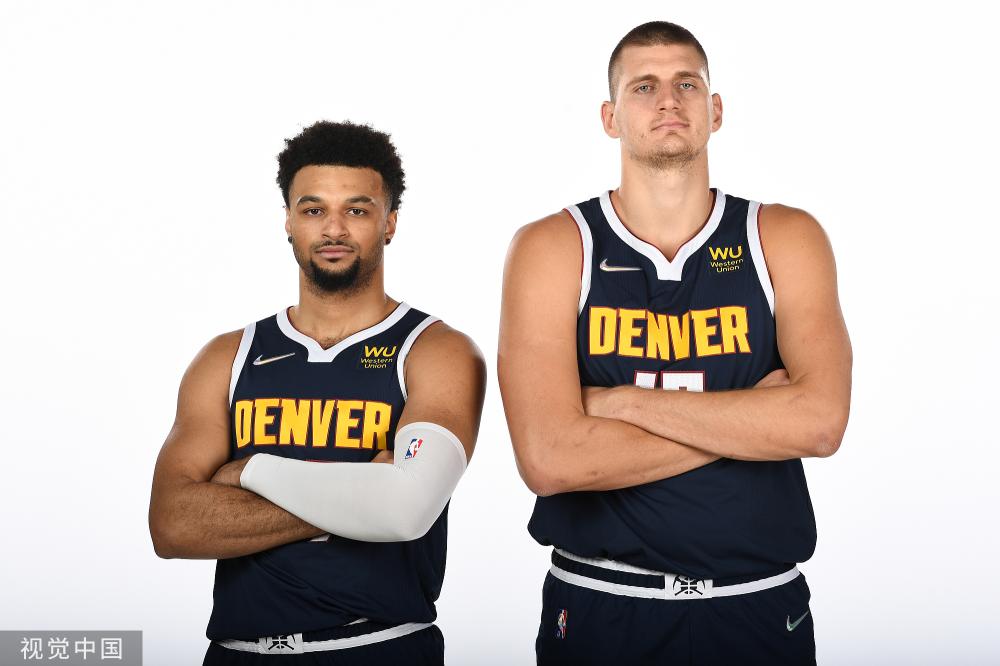 图约基奇穆雷戈登领衔丹佛掘金球员拍摄定妆照