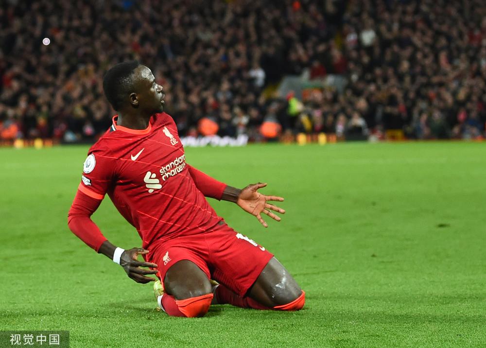 图萨拉赫进球马内传射利物浦40大胜阿森纳