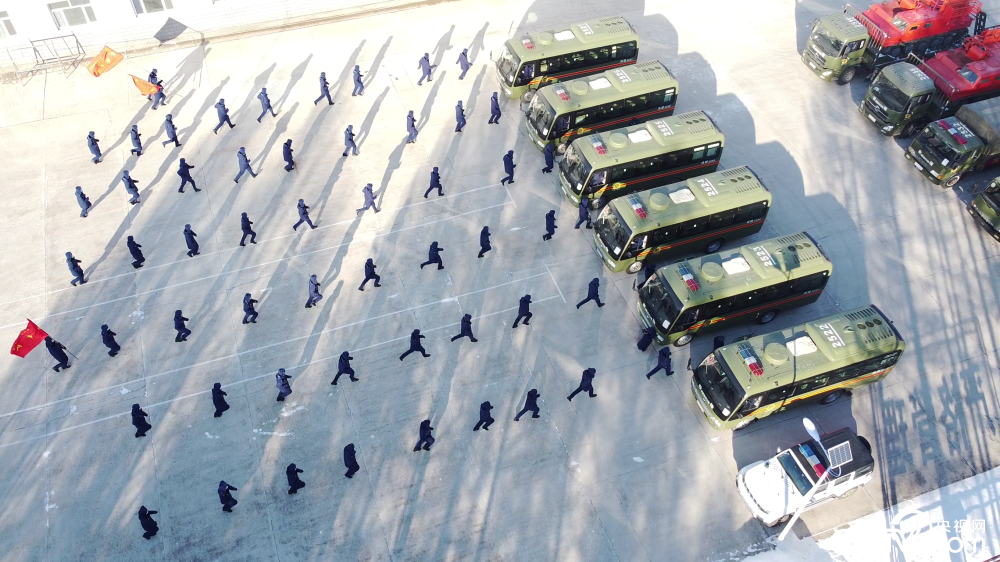 黑河火焰蓝演练融冰行动