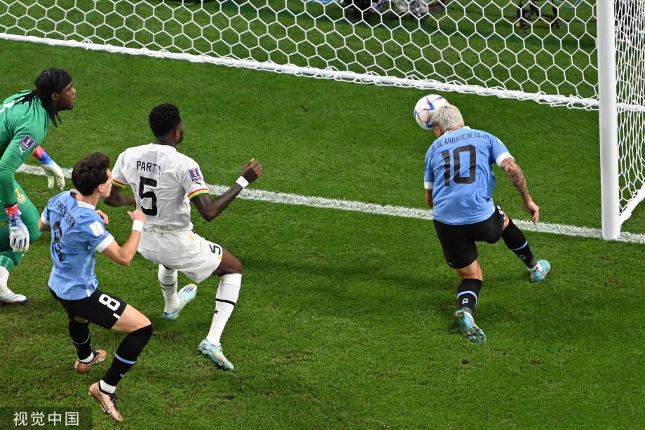 [图]只差一个进球！乌拉圭2-0加纳双双出局