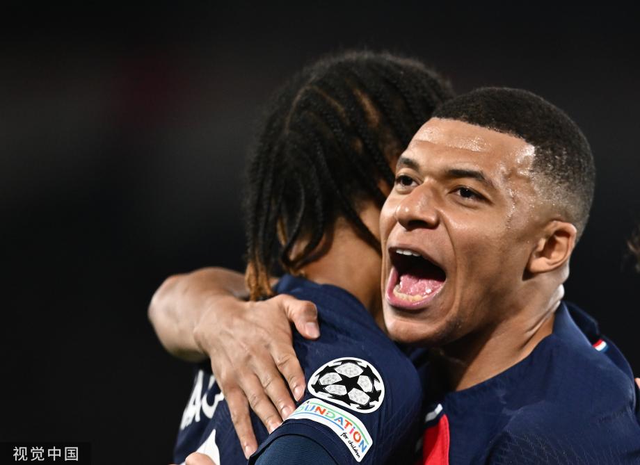 姆巴佩破门巴尔科拉进球 大巴黎两球完胜