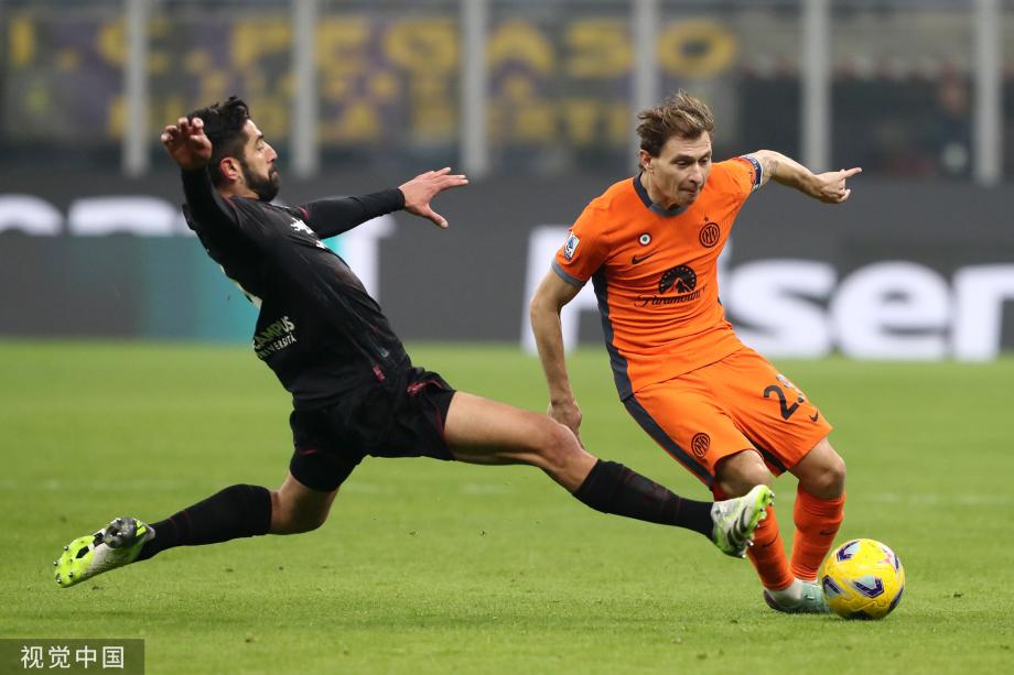 意甲-劳塔罗小图拉姆破门 国际米兰4-0萨勒尼塔纳