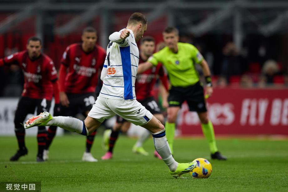 意甲-莱奥破门库普梅纳斯建功 AC米兰1-1亚特兰大