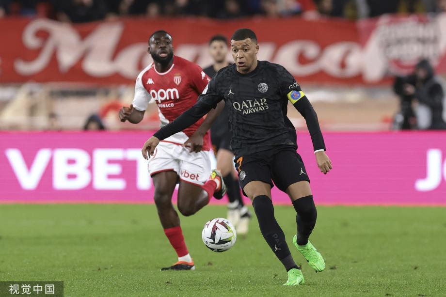 法甲-多纳鲁马救险 巴黎0-0摩纳哥12分领跑